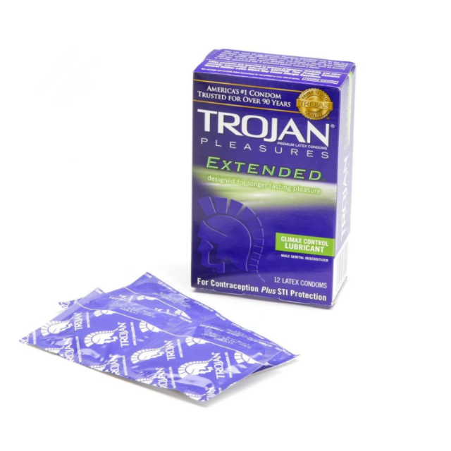 Trojan Extended Pleasure Condoms 